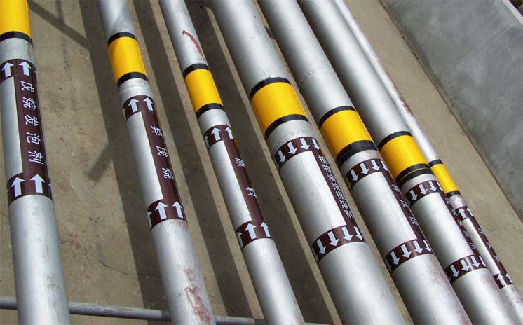 石油化工管道標識